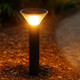 Solar Bollard Light Black Aluminium 360lm Dual-CCT IP65 IK10 Commercial Grade Solar Bollard Light Black Aluminium 360lm Dual-CCT IP65 IK10 Commercial Grade